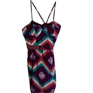 American Eagle Outfitters Spaghetti Strap Mini Dress, Size 2.  Built in Bra.